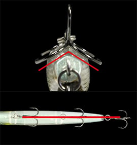 Balisong Minnow 100 SP Hakenbestückung