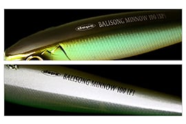 Balisong Minnow 100 SP Kennzeichnung