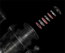 Multi-Disc-Widerstandssystem aus Kohlefaser