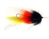 Eumer Spintube Pike Streamer Black Orange Yellow