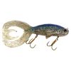 Musky Innovations Twin Fin Gummifisch Blue Silver BS