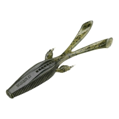 13 Fishing Invader Gummifisch 10,8cm Collard Greens