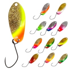 Angler'z System Dohna Trout Fishing Spoons Glitter 