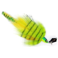 BIM Tackle Chacha Bait Bladed Bucktail Jig Firetiger