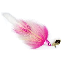 BIM Tackle Chacha Bait Jr. Bladed Bucktail Jig Magic Pink