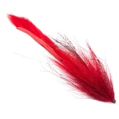 BIM Tackle Chacha Bait Bucktail Trailer Hot Red