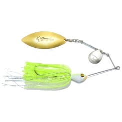 BIM Tackle Tiger Pike Spinnerbait White Chart