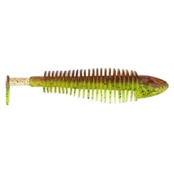 Bullseye Lamelli Softbait 10cm Appleseed Chartreuse