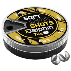 Delphin Softblei Schrotblei-Dose 70g 0,1-1,25g