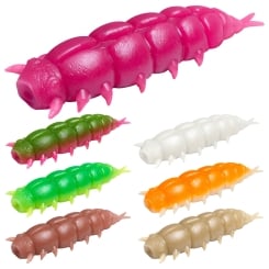 Delphin Larvo 30 Soft Plastic Lures Cheese floating 3cm 