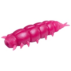 Delphin Larvo 30 Soft Plastic Lures Cheese floating 3cm Berry
