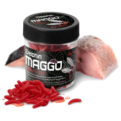 Delphin MaggoX Artificial Maggots Floating Fish Red
