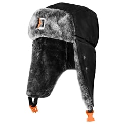 Dolphin Atak Boyar Fisherman Fur Hat with Face Shield 