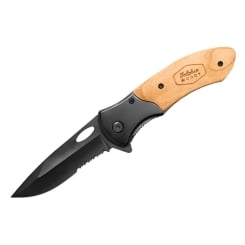 Delphin Folding Knife Woody Stainless Steel with wooden handle 