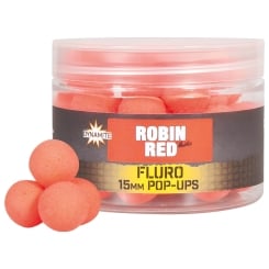 Dynamite Baits Robin Red Fluro Pop Ups Dumbells 15mm 