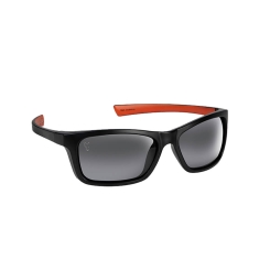 Fox Collection Wrap Polarisierte Sonnenbrille Polbrille Herren Schwarz Orange Grau