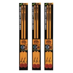 Fox Edges Curve Short Fluoro D-Rig Karpfenvorfach 