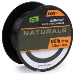 Fox Submerge Naturals Geflochtene Angelschnur Sinkend 0,38mm 29,5kg 