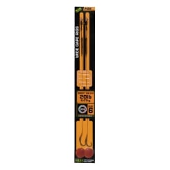 Fox Edges Wide Gape Camotex Fertigrig Karpfenvorfach #6 9,1kg