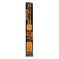 Fox Edges Wide Gape Camotex Fertigrig Karpfenvorfach #8 9,1kg