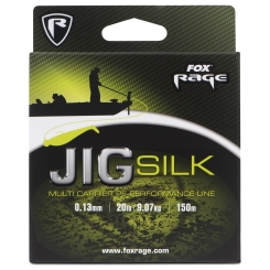 Fox Rage Jig Silk Braid Fishing Line 150m Green 