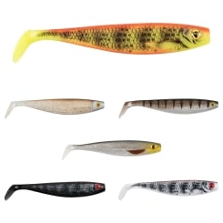 Fox Rage Pro Shad Natural Classic UV Gummiköder 23cm 