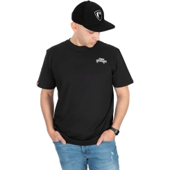 Fox Rage Ragewear T-Shirt with Logo Mens Black 