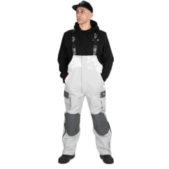 Fox Rage RS Triple Regenhose Latzhose Light Camo Hellgrau Herren 