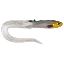 Fox Rage Slick Eel Soft Plastic Lures UV Silver Halo | 21cm