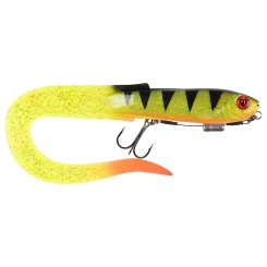 Fox Rage Slick Eel Loaded Plastic Soft Lure UV Perch | 21cm