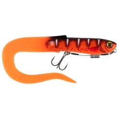 Fox Rage Slick Eel Loaded Plastic Soft Lure UV Red Wake | 21cm