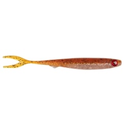 Fox Rage Slick Finesse Gummiköder 9cm | UV Tinsel Oil