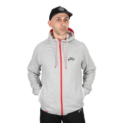 Fox Rage Voyager Zip Up Hoodie Men Light Grey | L