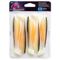 Fox Rage Zander Pro Shad UV Hot Olive Set 5Stk 10cm