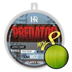 Hearty Rise Predator WX8 Fishing Line Braided 150m Light Green | 0,07mm 5,5kg