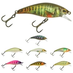 Illex Flat Tricoroll 55 S Wobbler 5,5cm 5,3g 