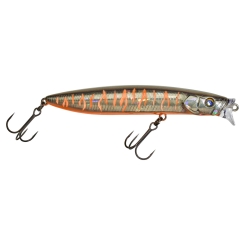 Illex Hagre Minnow 96 F Crankbait 12,2g Motor Oil Tiger