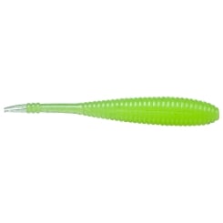 Illex I-Shad Softbait Rubber Worm sinking 7cm 2.8 Chart Pearl Silver
