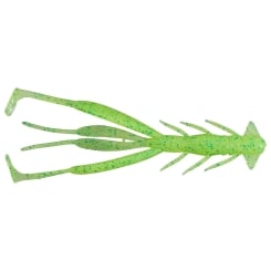 Illex Jimmy Shrimp Soft Lures Crayfish 9,8cm Lime Chart