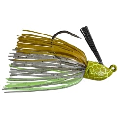Illex Jungle Blaster Rubber Jig Chartreuse Pumpkin Craw | 14g