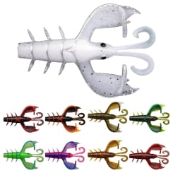 Illex Magic Craw Soft Plastic Lures Crayfish 