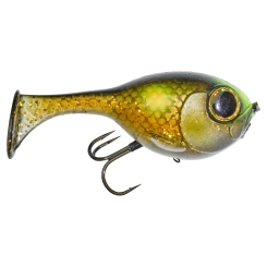 Illex Magnum Deraball Soft Plastic Shad Visible Gold Carp