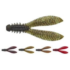 Illex Ribbing Bunny 3.8 Doppel-Schwanz-Gummiköder 9,4g 