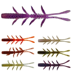 Illex Softlure Scissor Comb 7.6cm 3" 8pcs. 