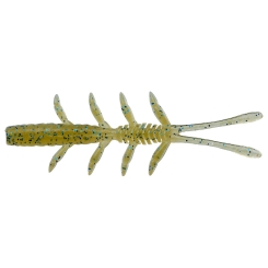 Illex Softlure Scissor Comb 7.6cm 3" 8pcs. Melon Blue Clear Pearl