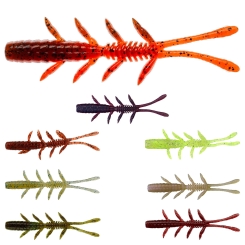 Illex Softlure Scissor Comb 9.7cm 3.8" 7pcs. 