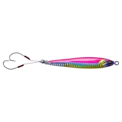 Illex Seabass Anchovy Metal Jig Pink Silver | 100g