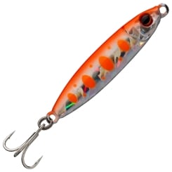 Illex Silver Shade Metall Jig Orange Red Yamame | 12g