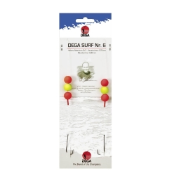 Jenzi Surfcasting Leader Dega Surf 6 Red Yellow
