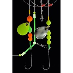 Jenzi Surfcasting Leader Dega Surf 8 Yellow Silver Black